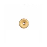 Donut Satinado.ext.7x3.8mm.Int.1.7mm.OA.18 Kt 23527 **