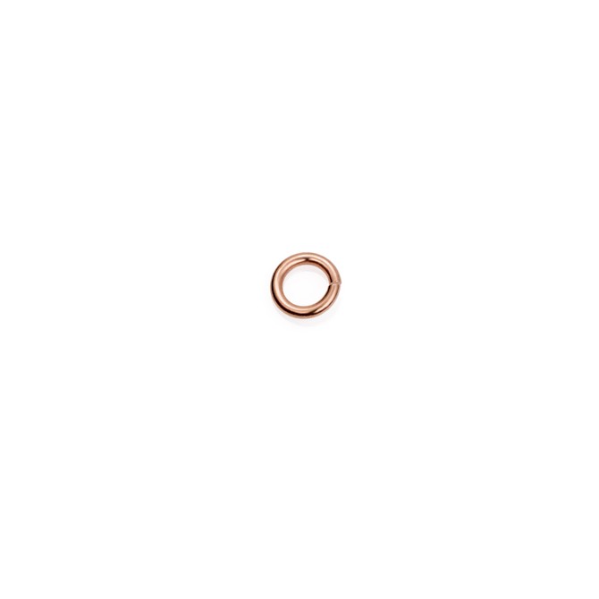 Anilla redonda rosa 4.4mm.Hilo 0.7dc.OR.18 Kt 22316 **