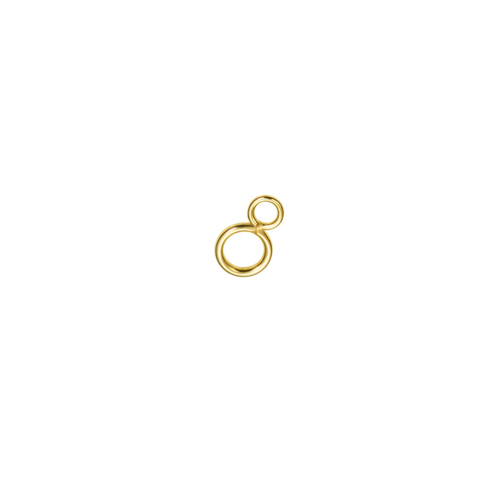 Terminal ochito 9.8mm.Hilo 1.mm.Gold filled 14/20 52704